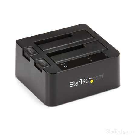 STARTECH.COM 2-bay USB 3.1 SATA dock with UASP - Tool-free & trayless SDOCK2U313